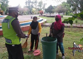 Polres Seruyan Sosialisasikan Prokes Untuk Tangkal Covid-19