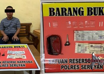 Bawa 1,44 Gram sabu, Warga Kuala Pembuang II Ditangkap Aparat Polres Seruyan