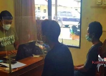 Dua Pemuda Diciduk Polisi Saat Hendak Transaksi Narkoba di Jalan Rajawali Palangka Raya