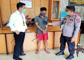 Usai Embat Handphone Milik Bos, Pria Ini Simpan Hasil Curian Disemak
