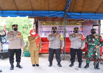 Jadi Percontohan di Palangka Raya, 3 Posko PPKM Diresmikan Kapolda Kalteng