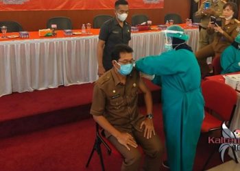 Pasca Disuntik Vaksin, Ini Pengakuan Bupati Murung Raya