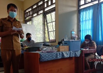 SMPN-12 Palangka Raya Lakukan Penyesuaian Metode Belajar Daring