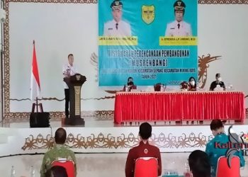 Musrenbang di Tingkat Kecamatan Dibuka Bupati Gumas