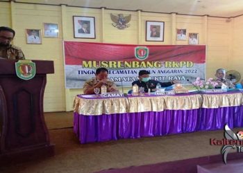 Camat dan Kades Diminta Sediakan Lokasi Kantor Polsek di Kecamatan Bukit Raya