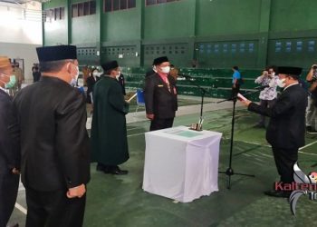 Bupati Seruyan Lantik Pejabat Pimpinan Tinggi Pratama Sekretaris Daerah