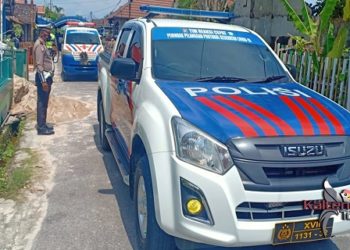 Satlantas Kawal Anggota Polri Meninggal Dunia