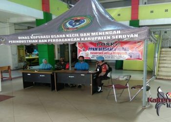 Pasar Saik Sebagai Icon PPKM Penanggulangan Covid 19 di Seruyan