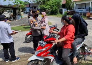Cegah Penyebaran Covid-19, Polsek Hanau Bangun PPKMBM