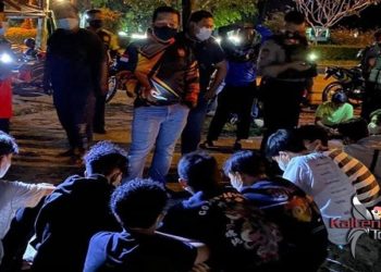 Terlibat Balap Liar, 12 Remaja Diciduk Polisi