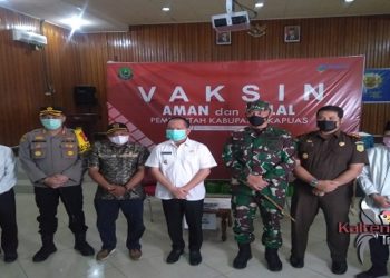 Bupati Kapuas :Sudah di Suntik Vaksin, Tetap Terapkan Prokes dan 4M