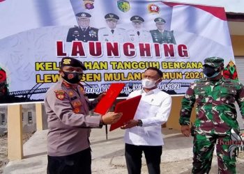 Walikota Palangka Raya Resmikan Program Kampung Tangguh Bencana