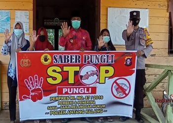 Cegah Pungli, Polsek Antang Kalang Laksanakan Sosialisasi