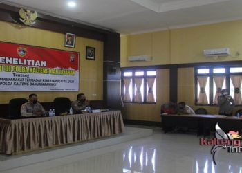 Puslitbang Polri Lakukan Penelitian Di Polres
