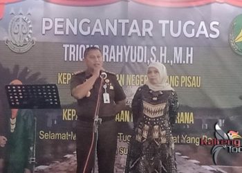 Pengantar Tugas Kajari Pulang Pisau Triono Rahyudi ke Jembrana Bali