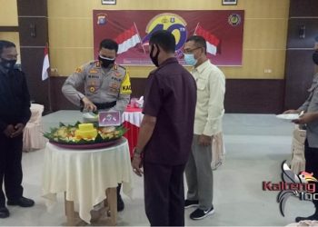 Kapolres Seruyan Pimpin HUT Satpam Ke-40