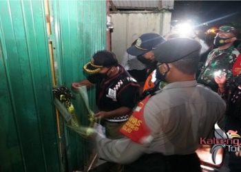 Denda Belum Dibayar, Tempat Karaoke di Palangka Raya Disegel Satgas Covid-19