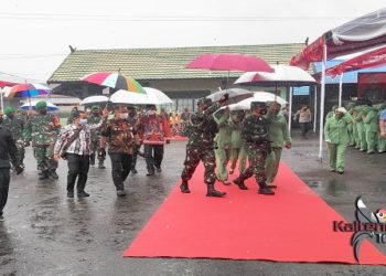 3 Ribu Masker Dibagikan Danrem 102 Panju Panjung Saat Ke Barito Selatan