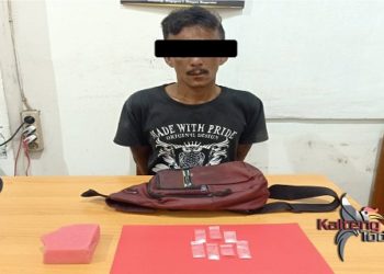 Aksi Pengedar Sabu di Kotim Ini Berakhir di Gang Tiung