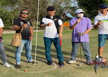 Ketua KONI Kalteng Dukung Peningkatan Atlet Golf PWI Kalteng