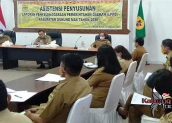 Sebelum Berakhir Triwulan, Pemda Gumas Susun LPPD
