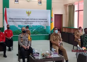 Wabup Katingan Hadiri Arahan Presiden Terkait Pengendalian Karhutla