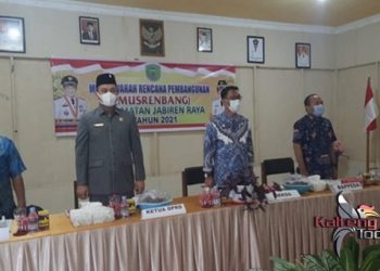 Pj Sekda Kabupaten Pulang Pisau Pimpin Musrembang di Jabiren Raya