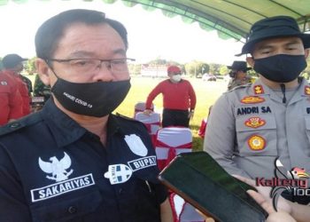 Bupati Katingan : Apel Sosialisasi Maklumat Kapolda Kalteng Untuk Pencegahan Karhutla