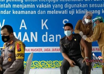 Vaksinasi Covid-19, Waket DPRD Gumas Nilai Tidak Berbahaya