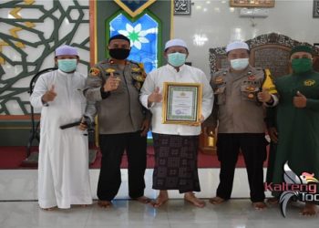 Masjid Agung Al-Mukaram Mendapat Penghargaan Sebagai Masjid Tangguh