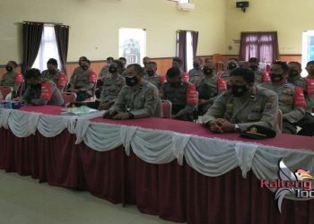 Polsek Parenggean Ikuti Pelatihan Tracer Di Polres Kotim