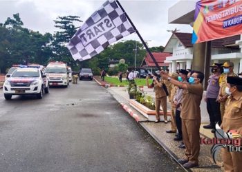800 Vial Vaksin Covid-19 Didistribusikan Keempat Kecamatan di Murung Raya