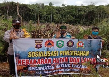 Polsek Antang Kalang Sosialisasi Karhutla