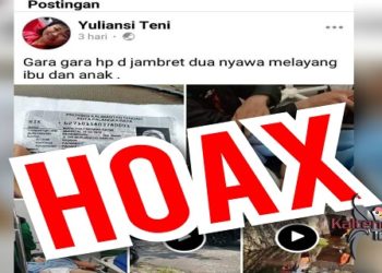 Beredar Kabar Wanita Korban Jambret Jalan Ramin II Tewas, Ternyata HOAX