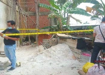 Tukang Bangunan Meninggal Dunia Diduga Akibat Terjatuh.