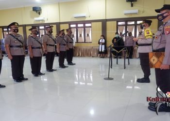 Jabatan Tiga Kasat Polres Seruyan Di Serahterimakan