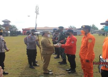 Bupati Kotim Hadiri Apel Kesiapsiagaan Hadapi Karhutla