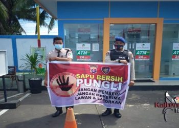 Satpolairud Polres Seruyan Sosialisasi Soal Saber Pungli