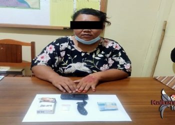 Wanita Asal Kotim Ini Ditangkap Akibat Main Sabu