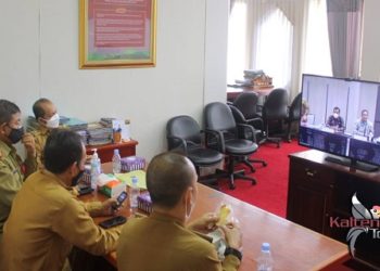 Rakor Persiapan Pemilu dan Pilkada 2024 Dilaksanakan Secara Virtual