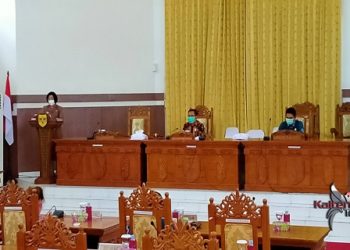 Pemkab Berikan Jawaban Lima Fraksi di DPRD Gunung Mas