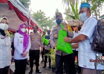 Kapolda Kalteng Hadiri Launching Posko PPKM Skala Mikro di Palangka Raya