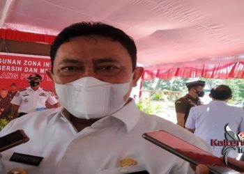 Edy Pratowo Hadiri Pencanangan Zona WBBM Kejari Pulang Pisau