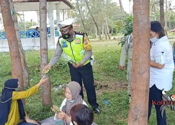 Operasi Yustisi Polres Seruyan Sasar Objek Wisata Pantai Sungai Bakau