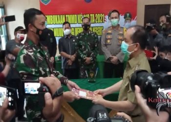 Pemkab Kapuas Dukung Program TMMD Untuk Pemerataan Pembangunan