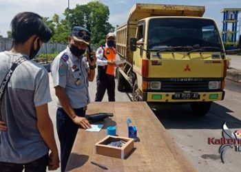 Dishub Palangka Raya Periksa Kelengkapan Ram Cek Kendaraan Roda Empat