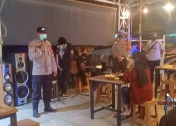 Tekan Penyebaran Covid-19, PPKM Berskala Mikro Beriwit Lakukan Patroli Gabungan