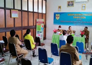 Kesbangpol Berdiskusi Bersama Parpol di Gumas