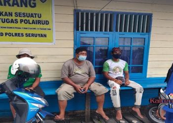 Satpolairud Sosialisasi Ke Masyarakat Seruyan Soal Saber Pungli