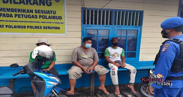Satpolairud Sosialisasi Ke Masyarakat Seruyan Soal Saber Pungli